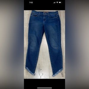 Joe's The Icon Mid-Rise Skinny Ankle Jocasta Jeans Size 29 ( 32x 26) Medium Wash